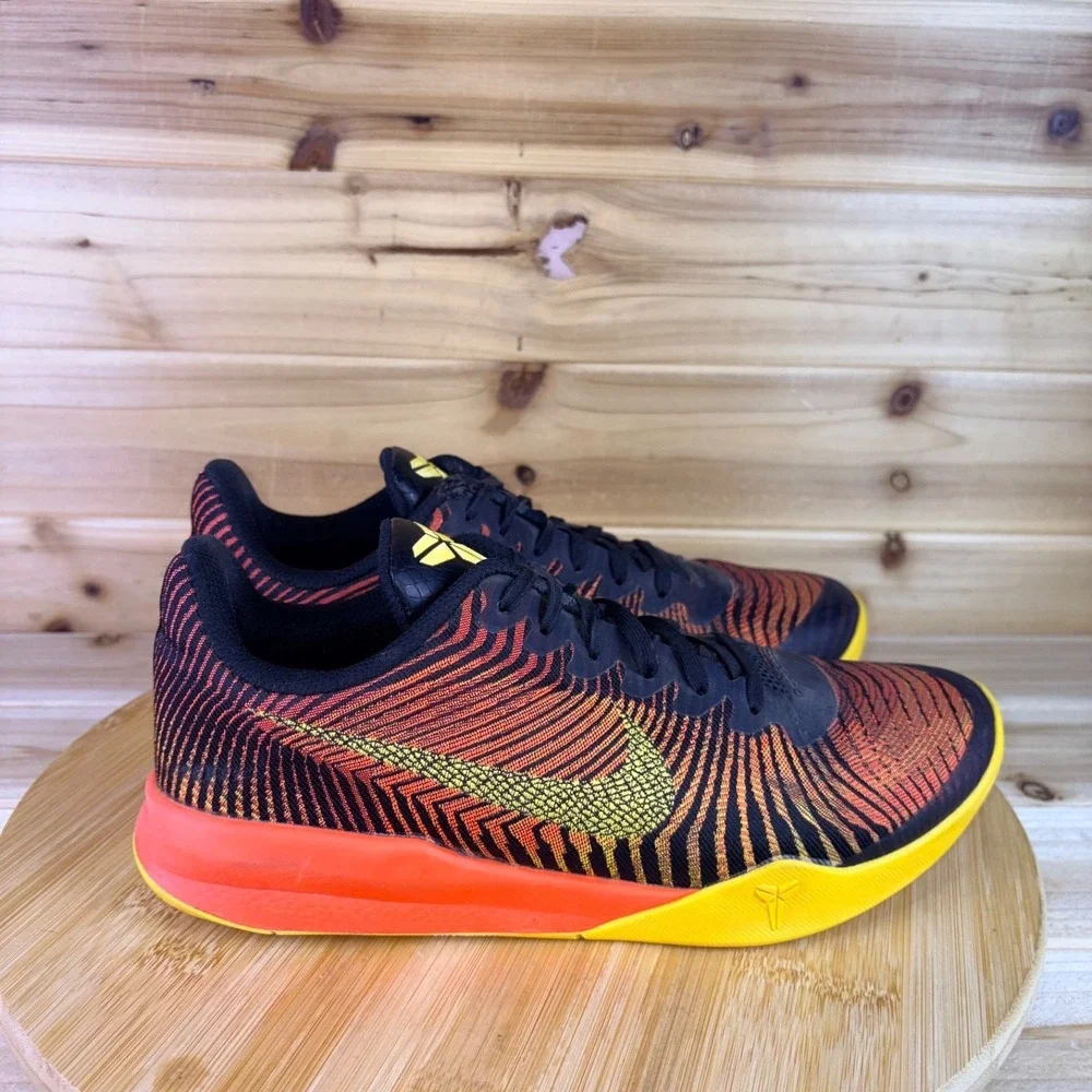 Nike Sneakers Mens 7.5 Kobe Mentality 2 Thunder Low Top Basketball Shoes - Picture 2 of 11